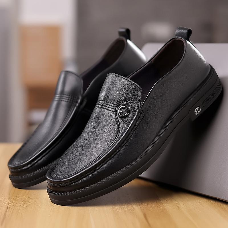 Men's Loafers Business Casual Shoes Leather Shoes